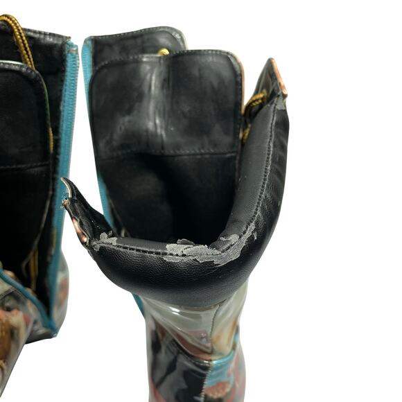 Shoe Republic Aubrey Hepburn Stiletto Platform Leather Heel Size 10 NWOT - Picture 4 of 10